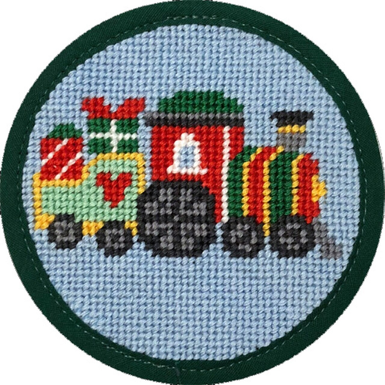 Alice Peterson Stitch-Ups Needlepoint Ornament Kit - Train